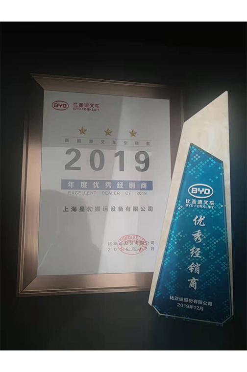 句容市比亚迪2019优秀经销商